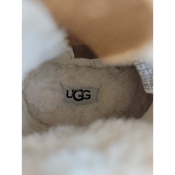 Ugg Ramona Sheepskin Leather Chestnut Brown Boots Infant Size 04/05 1095571I - Picture 4 of 12